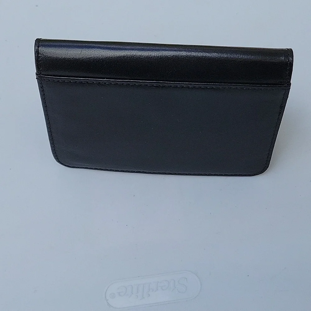 Passport Cover Genuine Black Buffered Italian Soft Leather Unisex Vera Pele Rome